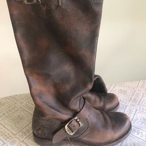 Frye Veronica Slouch Tall Ranch Boots